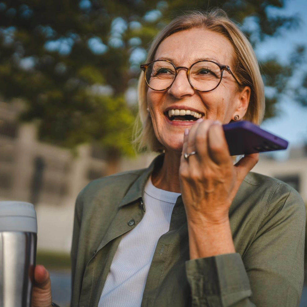 Smarte Gruppen-Voicemail Landingpage